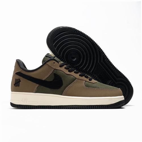 Cheap Nike Air Force 1 Olive Black Shoes Men and Women-74